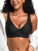 SEAMLESS DEEP V PUSH-UP WIRELESS BRA